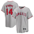 Odoa LA.Angels #14 Logan O'Hoppe Player Gray Home Game Stitched Jerseys