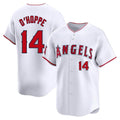 Odoa LA.Angels #14 Logan O'Hoppe Player White Limited Home Stitched Jerseys