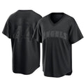 Odoa LA.Angels #44 Ben Joyce Player Black Pitch Fashion T-shirt Stitched Jerseys