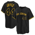 Odoa LA.Angels #44 Ben Joyce Player Black Snake Skin City Game Home Stitched Jerseys