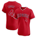 Odoa LA.Angels #4 Christian Moore Player Red Home Limited Elite Stitched Jerseys