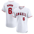 Odoa LA.Angels #6 Anthony Rendon Player White Limited Elite Stitched Home Jerseys