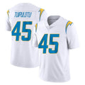 Odoa LA.Chargers #45 Tuli Tuipulotu Player White Limited Vapor Untouchable Home Game Stitched Jerseys