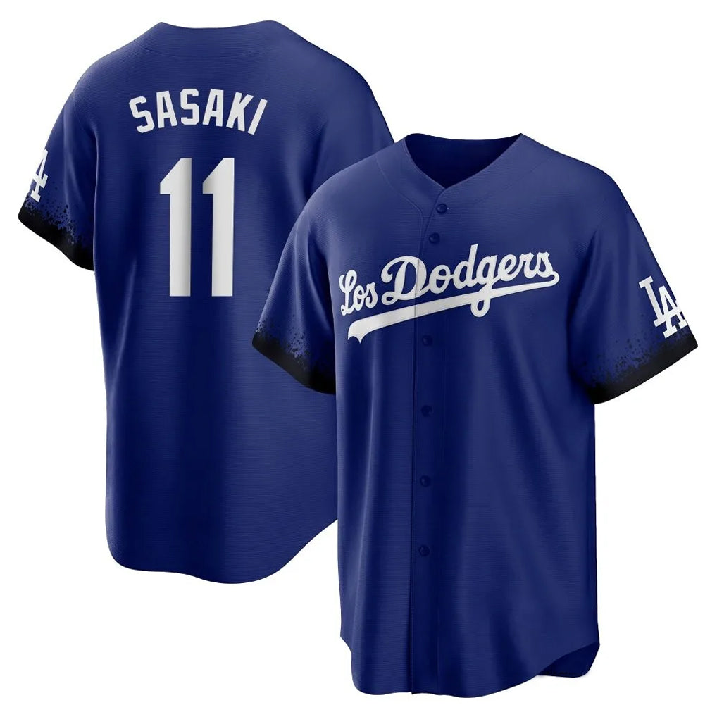 Odoa LA.Dodgers #11 Roki Sasaki Player Royal City Connect Home Game Stitched Jerseys