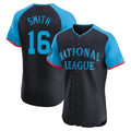 Odoa LA.Dodgers #16 Will Smith Player Black National League All-Star Limited Elite Home Stitched Jerseys