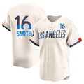 Odoa LA.Dodgers #16 Will Smith Player Cream City Connect Limited Home Stitched Jerseys
