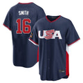 Odoa LA.Dodgers #16 Will Smith Player Navy USA 2026 World Classic Limited Home Stitched Jerseys