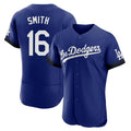 Odoa LA.Dodgers #16 Will Smith Player Royal City Connect Elite Home Stitched Jerseys