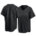 Odoa LA.Dodgers #17 Shohei Ohtani Player Black Pitch Fashion T-shirt Stitched Jerseys