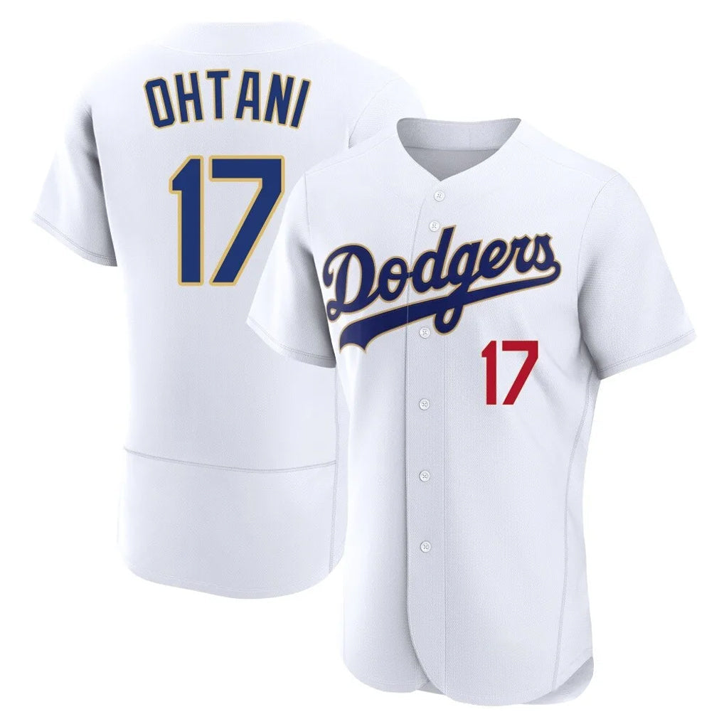 Odoa LA.Dodgers #17 Shohei Ohtani Player Gold White 2026 Collection Stadium Limited Elite Stitched Jerseys