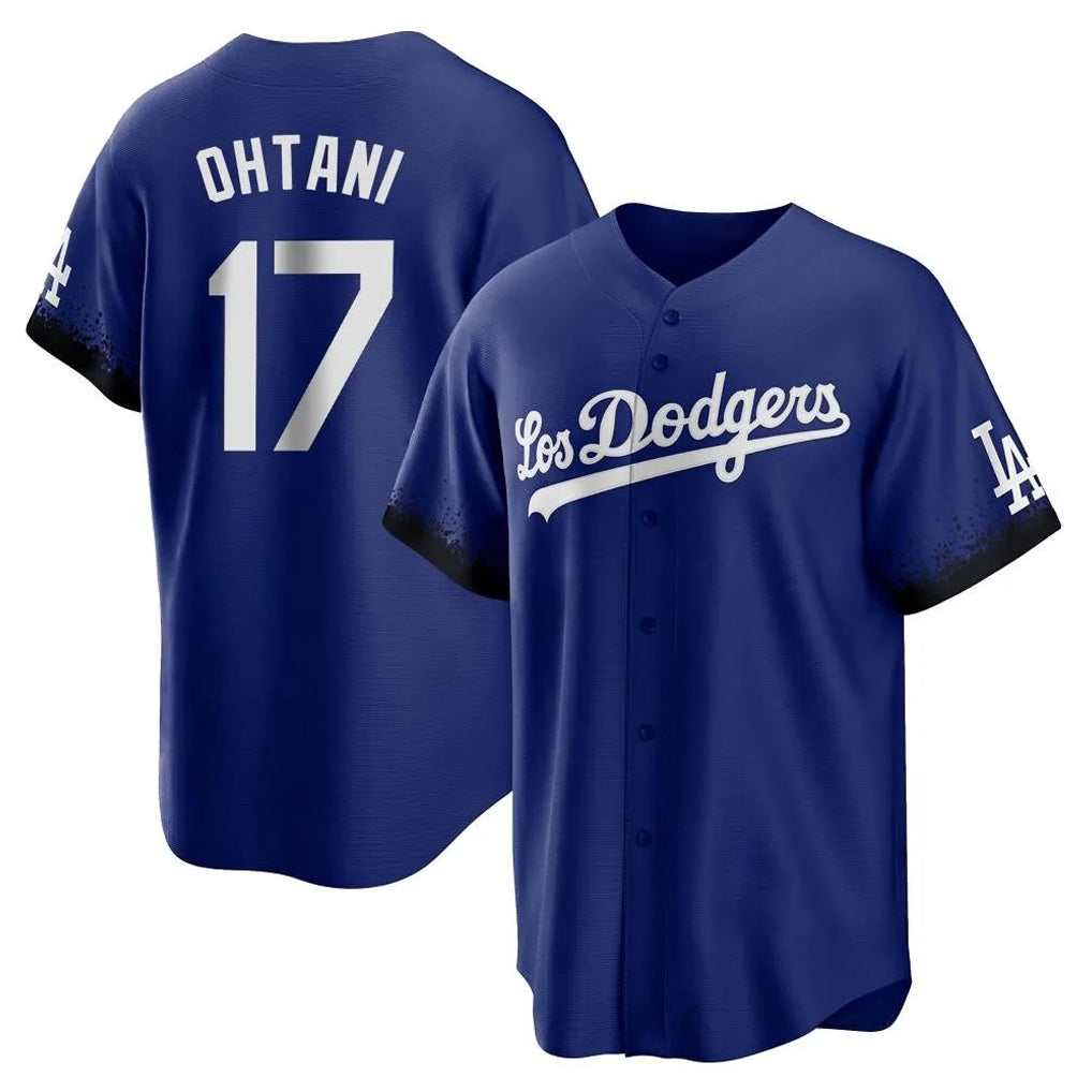 Odoa LA.Dodgers #17 Shohei Ohtani Player Royal City Connect Home Game Stitched Jerseys