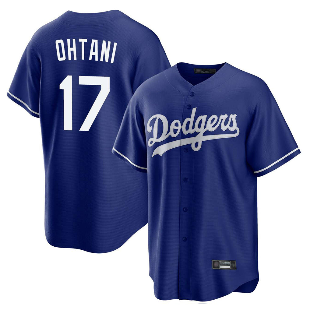 Odoa LA.Dodgers #17 Shohei Ohtani Player Royal Home Game Stitched Jerseys