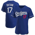 Odoa LA.Dodgers #17 Shohei Ohtani Player Royal Limited Elite Home Stitched Jerseys