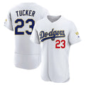 Odoa LA.Dodgers #23 Kyle Tucker Player Gold White 2026 Collection Stadium Limited Elite Stitched Jerseys