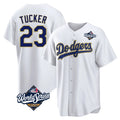 Odoa LA.Dodgers #23 Kyle Tucker Player Gold White World Series 2026 Collection Stadium Game Stitched Jerseys