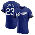 Odoa LA.Dodgers #23 Kyle Tucker Player Royal City Connect Elite Home Stitched Jerseys