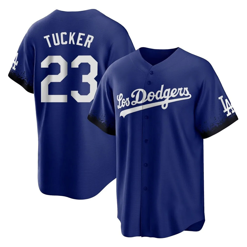 Odoa LA.Dodgers #23 Kyle Tucker Player Royal City Connect Home Game Stitched Jerseys
