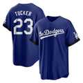 Odoa LA.Dodgers #23 Kyle Tucker Player Royal City Connect Home Game Stitched Jerseys