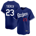 Odoa LA.Dodgers #23 Kyle Tucker Player Royal Limited Home Stitched Jerseys