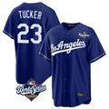 Odoa LA.Dodgers #23 Kyle Tucker Player Royal World Series Game Stitched Jerseys