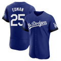 Odoa LA.Dodgers #25 Tommy Edman Player Royal City Connect Elite Home Stitched Jerseys