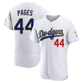 Odoa LA.Dodgers #44 Andy Pages Player Gold White 2026 Collection Stadium Limited Elite Stitched Jerseys