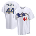 Odoa LA.Dodgers #44 Andy Pages Player Gold White 2026 Collection Stadium Limited Stitched Jerseys