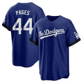 Odoa LA.Dodgers #44 Andy Pages Player Royal City Connect Home Game Stitched Jerseys