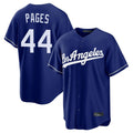Odoa LA.Dodgers #44 Andy Pages Player Royal Game Stitched Jerseys