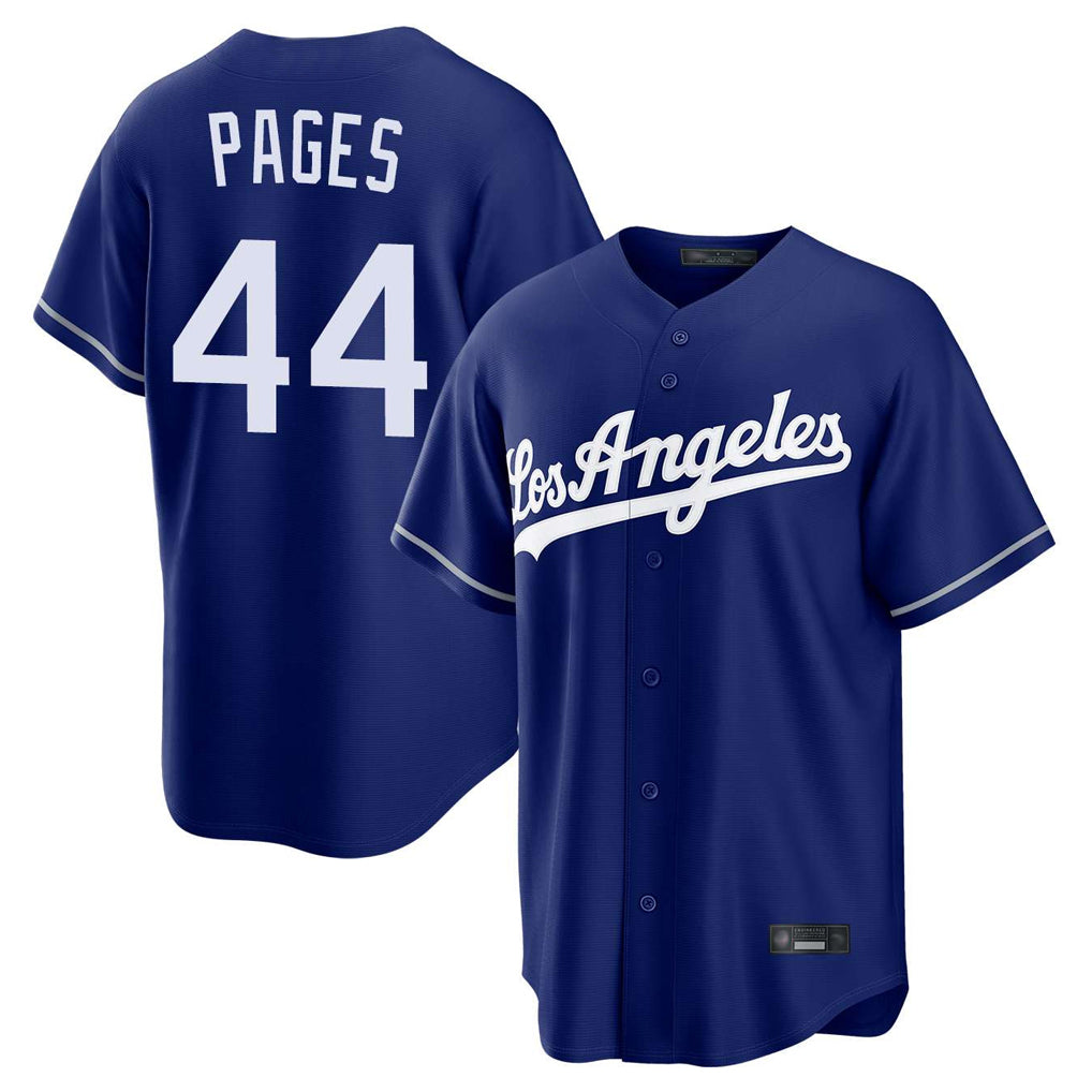 Odoa LA.Dodgers #44 Andy Pages Player Royal Game Stitched Jerseys