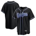 Odoa LA.Dodgers Blank Player Black Carbon Limited Home Stitched Jerseys