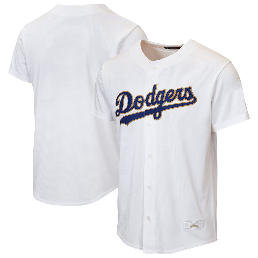 Odoa LA.Dodgers Blank Player Gold White 2026 Collection Stadium Game Stitched Jerseys