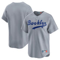 Odoa LA.Dodgers Blank Player Gray Game Limited Home Stitched Jerseys