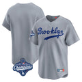 Odoa LA.Dodgers Blank Player Gray Game Limited Home World Series Meet Stitched Jerseys