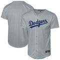 Odoa LA.Dodgers Blank Player Gray Game Stitched Jerseys