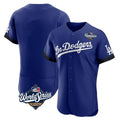 Odoa LA.Dodgers Blank Player Royal City Connect Elite Home World Series Stitched Jerseys