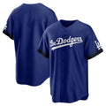 Odoa LA.Dodgers Blank Player Royal City Connect Home Game Stitched Jerseys