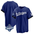 Odoa LA.Dodgers Blank Player Royal City Connect Home Game World Series Meet Stitched Jerseys