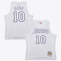 Odoa LA.Lakers #10 Steve Nash White Mitchell & Ness 2012 Day Authentic Stitched Jerseys