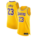 Odoa LA.Lakers #23 LeBron James Gold Icon Edition - Icon Edition Stitched Jerseys
