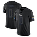 Odoa LA.Rams #0 Byron Young Player Black Impact Limited Home Game Stitched Jerseys