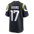 Odoa LA.Rams #17 Davante Adams Player Midnight Blue Rivalries Collection Game Stitched Jerseys