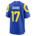 Odoa LA.Rams #17 Davante Adams Royal Team Game Player Stitched Jerseys