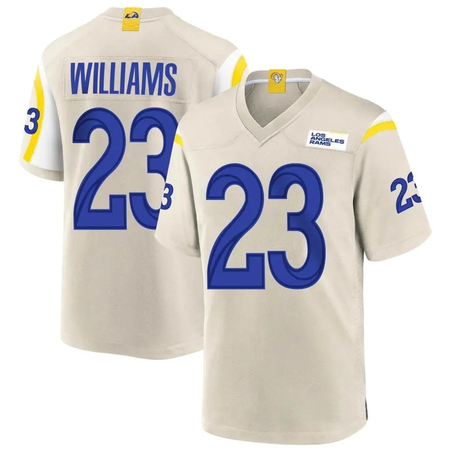 OdoaLA.Rams #23 Kyren Williams Player Bone Replica Game Stitched Jerseys
