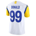 Odoa LA.Rams #99 Aaron Donald White Vapor F.U.S.E. Limited Jersey Stitched Jerseys