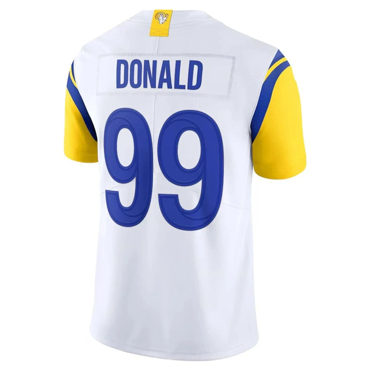 Odoa LA.Rams #99 Aaron Donald White Vapor F.U.S.E. Limited Jersey Stitched Jerseys