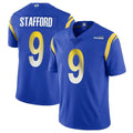 Odoa LA.Rams #9 Matthew Stafford Player Royal Limited Vapor Untouchable Home Game Stitched Jerseys