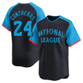 Odoa M.Brewers #24 William Contreras Player Navy Limited National League All-Star Home Game Stitched Jerseys