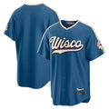 Odoa M.Brewers Blank Player Blue 2026 City Connect Home Game Stitched Jerseys