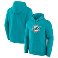 Odoa M.Dolphins Aqua LOGO Pullover Hoodies Limited Blank Player Stitched Jerseys